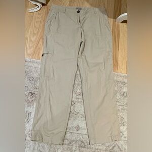 J. Jill Beige Straight Leg Pants